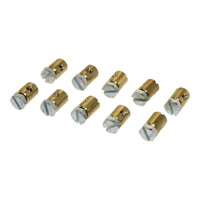 Produktbild von 10x Bowdenzug Schraubnippel Klemmnippel 7x9 mm