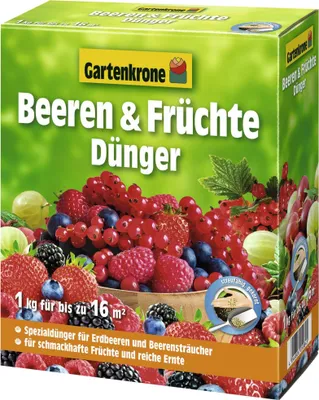 Produktbild von 1kg Gartenkrone Beeren & Früchte Dünger