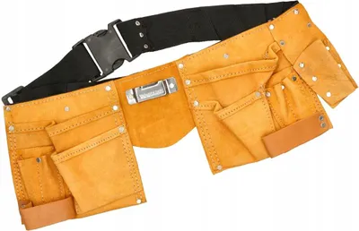 Image de Ceinture Porte-Outils En Cuir Pour Couvreurs, Ceinture Porte-Outils Pour Le Bâtiment