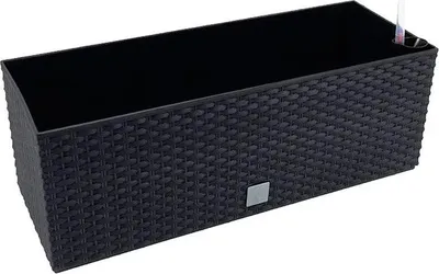 Produktbild von Prosperplast Terra Rato Rectangular 17l 52x20x19 Cm Blumenkasten Schwarz  Schwarz One Size
