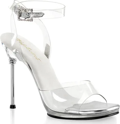 Produktbild von CHIC-06 Damen Sandale von Fabulicious, Transparent EU 40, US 10