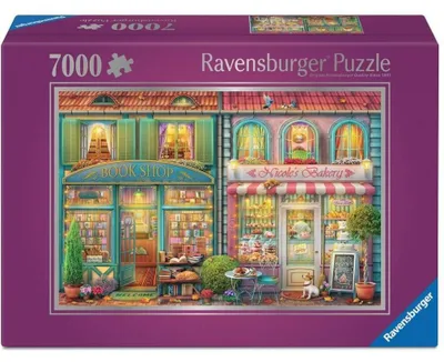 Obrázek produktu pro Knihkupectví Ravensburger, Puzzle Bookshop.tv a Bakerstv, 7000 dílků