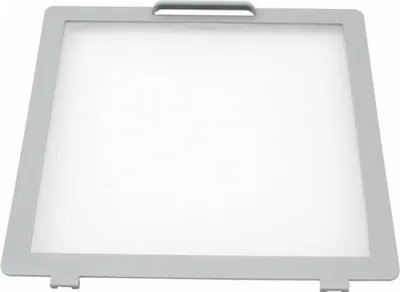 Zdjęcie produktu dla Ramka wewnętrzna do wyłazu dachowego MPK model 29/290 okno dachowe maska dachowa 28 x 28 cm przyczepa kempingowa przyczepa kempingowa z moskitierą w kolorze szarym