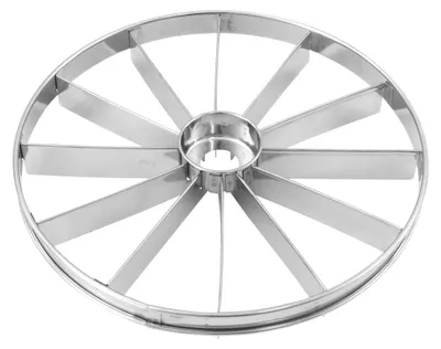 Tortenportionierer aus Edelstahl, 12 Stücke, Ø 32 cm