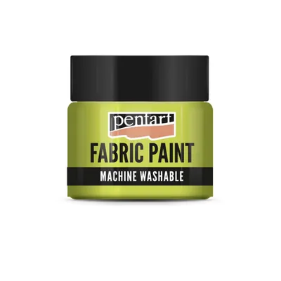 Obrázek produktu pro PENTART barva na textil svítící ve tmě, 30 ml, žlutá