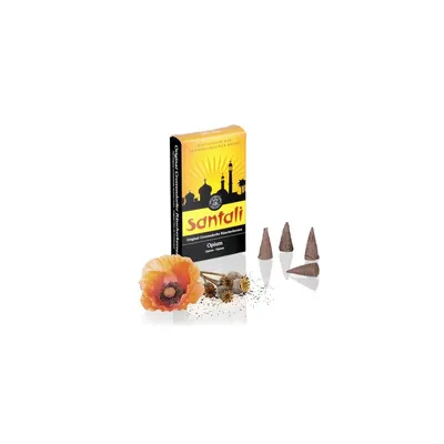 Produktbild von Crottendorfer Räucherkerzen - Santali Opium von Crottendorfer