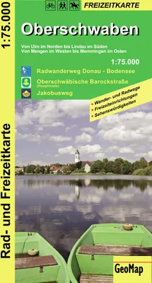 Produktbild von Oberschwaben - Wanderkarte 1:75 000