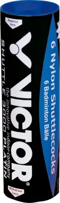 Produktbild von VICTOR Badmintonball Federball Nylonshuttle 3000 Geschw: langsam Korbfarbe: weiß