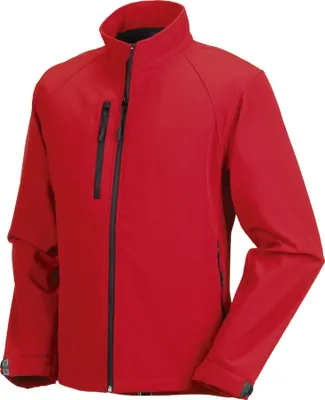 Image de Jerzees Colours Veste pour homme, imperméable et coupe-vent BC562 (4XL) (Rouge)