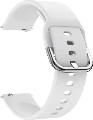 Produktbild von BStrap Silicone V2 Armband für Garmin Venu 2 Plus, white
