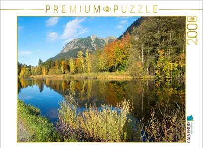 Produktbild von CALVENDO Puzzle Moorweiher Oberstdorf 2000 Teile Puzzle quer | 2000 Teile Lege-Größe 90x67cm Foto-Puzzle für glückliche Stunden