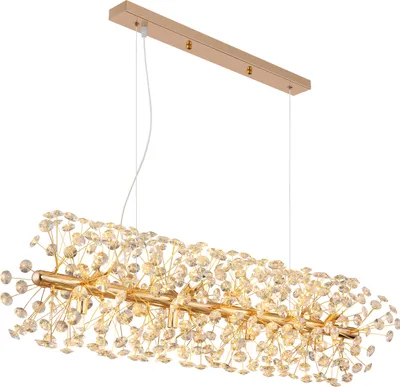Produktbild von Globo Lighting|Luster Metall goldfarben, 12x G9 LED