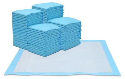 Zdjęcie produktu dla Vigevee, 150 sztuk, podkładki dla psów, 45x60 cm, maty treningowe dla szczeniąt, jednorazowe, chłonne maty do załatwiania się