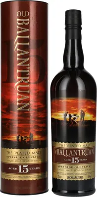 Produktbild von Old Ballantruan The "Peated Malt" - 15 Jahre - Single Malt Scotch Whisky
