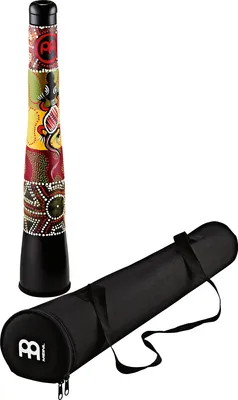 Produktbild von Meinl Percussion Slide Travel Didgeridoo - Größenverstellbares Reise Didgeridoo - D Stimmung - Inkl. Tasche - Kunststoff, Mehrfarbig (TSDDG2-BK)