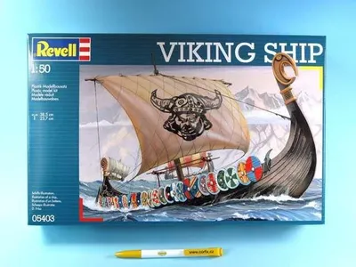 Imagen del producto de 05403 - Barco vikingo Revell, escala 1:50