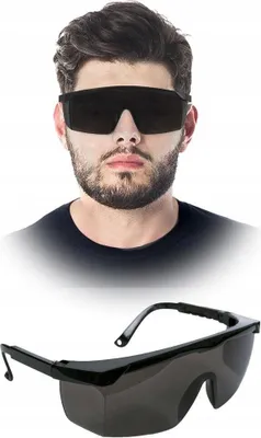 Produktbild von Schwarze, verstellbare Anti-Spritzer-Schutzbrille