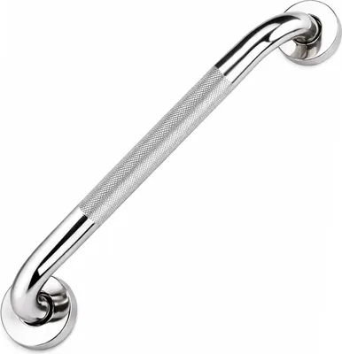 Produktbild von Haltegriff Bad, 304 Edelstahl Badezimmer Haltegriff, Rutschfester Badezimmergriff Sicherheitsgriff Innen-/Außenhilfsgriff zum Küche Schlafzimmer Badewanne, Dusche und Schritte, 60 cm