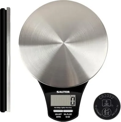 Zdjęcie produktu dla Salter 1035 SSBKDR - Elektroniczna waga kuchenna ze stali nierdzewnej