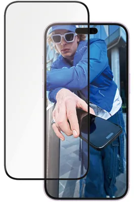 Obrázok produktu pre PanzerGlass ® Ceramic Screen Protector iPhone 16 Plus | 15 Plus | Ultra-Wide Fit w. EasyAligner, Apple, Apple - iPhone 16 Plus, Apple - iPhone 15 Plus, Suché aplikovanie, Odolné proti poškriabaniu, Odolný proti nárazom, Priehľadná, 1 kusov