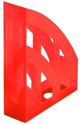 Immagine prodotto di Portariviste A4 Herlitz, plastica, dorso 7,5 cm, rosso trasparente