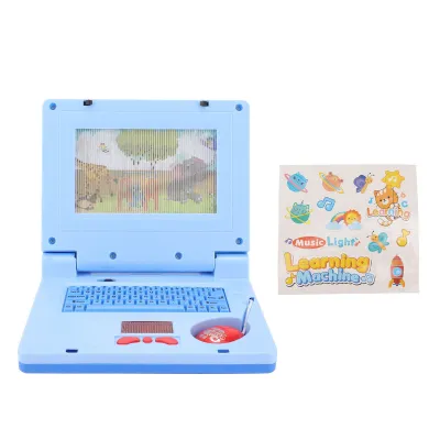 Produktbild von Kinder lernen Laptop pädagogische LED Musik elektronische kognitive Entwicklung Simulation Computer Spielzeug