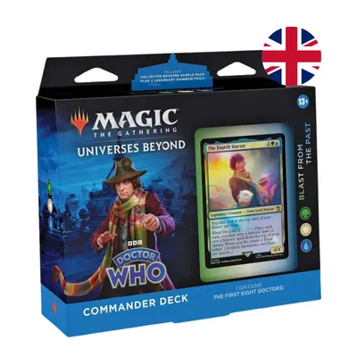 Zdjęcie produktu dla Magic: The Gathering - Universes Beyond: Doctor Who Blast from the Past Commander Deck - po angielsku