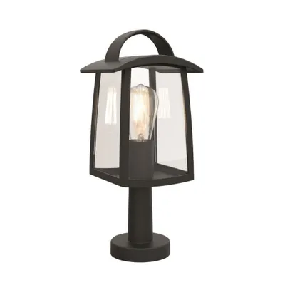 Immagine prodotto di Lanterna da giardino per esterni KELSEY nero Lutec 7273604012