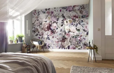 Obrázek produktu pro Komar netkaná tapeta "Lovely Blossoms" - rozměr: 350 x 250 cm (šířka x výška), 7 panelů