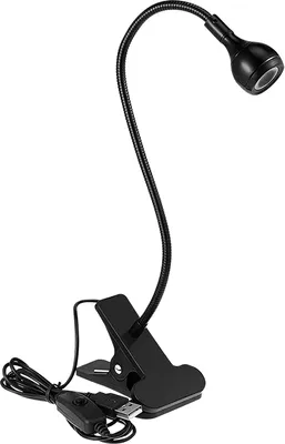 Produktbild von LED Leselampe USB 360° Flexibel Weiß Klemmlampe Tischlampe Nachttischlampe für Bett, Schlafzimmer, Büro