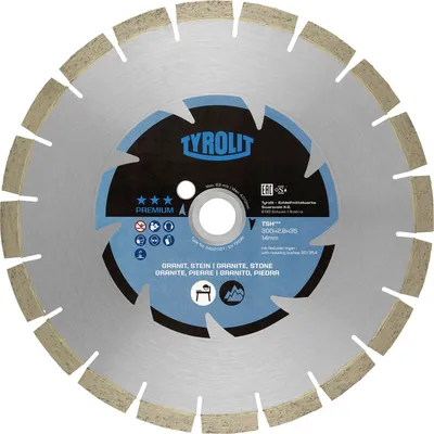 Produktbild von TYROLIT Diamant-Nassschnitttrennscheibe Premium TSH*** 300 x 2.8/14 mm