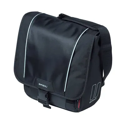 Produktbild von Basil Sport Design, Hinten, Fahrradtasche, Polyester, Schwarz, 18 l, 5 kg