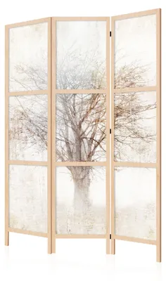 Image de LUMASOUL Paravent simple face, Séparation d'intérieur, Forêts Japonais 3, 135x172 cm