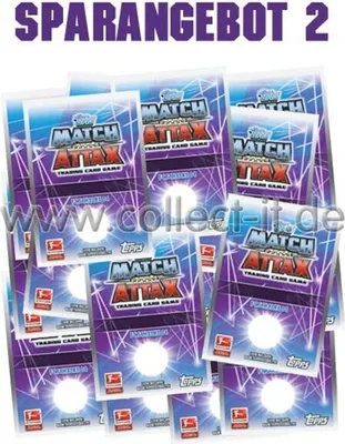 Produktbild von Match Attax - Spar 2 - Saison 15/16 - 100 verschiedene Base-Karten