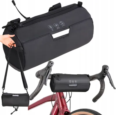 Produktbild von FIT4MED | Fahrradtasche - Schwarz - 2,5 L - Wasserdicht - Lenkertasche