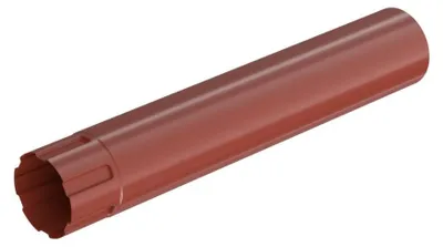 Immagine prodotto di BRYZA Pluviale zincato Ø 100 mm, lunghezza 3M, rosso mattone RAL 8004