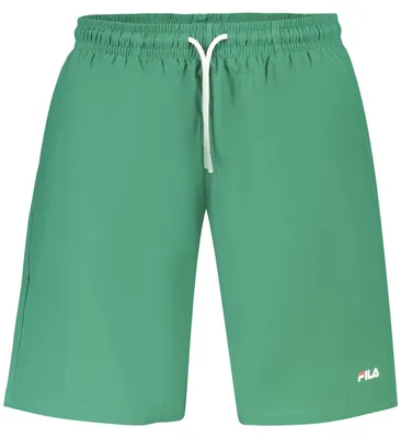 Image de Maillot de bain pour homme vert, coupe classique, avec poches et slip intégré