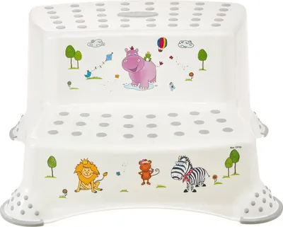 Obrázek produktu pro KEEEPER Dvojstupínek k WC/umyvadlu "Hippo", Bílá