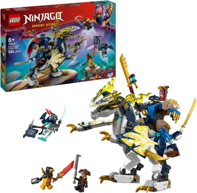 Image de LEGO NINJAGO 71843 Rogue et Robotick Drachette