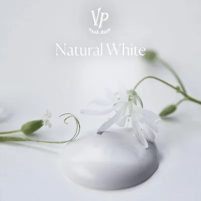 Produktbild von Mat Natural Vintage Paint Kreidefarbe – Möbelfarbe Matt | Wasserbasiert VOC-arm EN 71-3 EU Ecolabel | 65+ Farben | Shabby Chic & Vintage Look - 100 ml - Natural White
