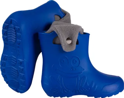 Produktbild von Camminare Kinder Ultraleicht Gummistiefel Frosch Gefüttert blau mit Einlage 24/25