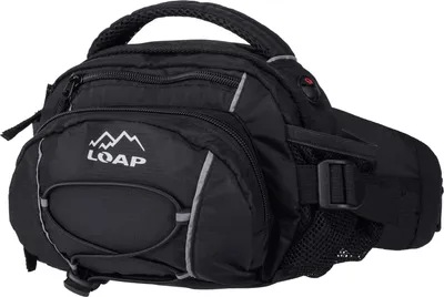 Produktbild von Schwarze Wander-Hüfttasche von Loap Giro