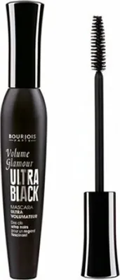 Image de Bourjois Volume Glamour Mascara Ultra Black Mascara résistant à l'eau pour des cils allongés et du volume 12 ml