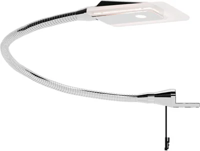 Produktbild von kalb | Diora Dual Bettleuchte Flexibel Leseleuchte Nachttischlampe 1er Set chrom