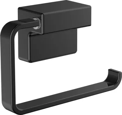 Produktbild von emco cue Toilettenpapierhalter ohne Deckel, schwarz, 320013301