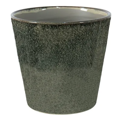 Immagine prodotto di Vaso da fiori Clayre & Eef Ø 19x18 cm in Vetroceramica verde