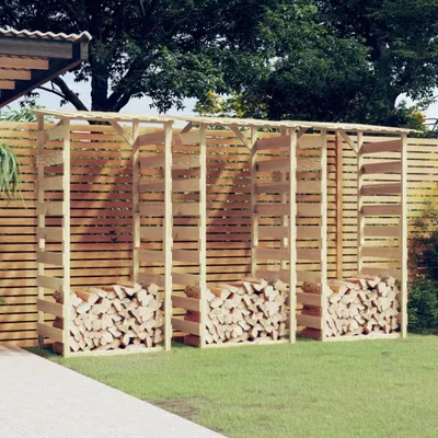 Obrázok produktu pre vidaXL Pergoly so strechou 3 ks 100x90x200 cm Borovica Impregnovaná