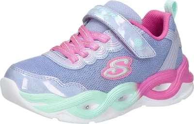 A single child's sneaker is shown from a side angle against a white background.