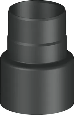 Produktbild von Ofenrohr Reduzierung - Ø 160 mm auf Ø 120 mm - schwarz