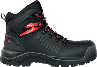 Produktbild von PUMA Sicherheitsschuhe 632740 IRON HD BLACK MID S3 Gr. 42